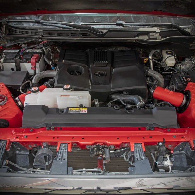 aFe Momentum GT w Pro DRY S, Red Edition– Toyota Tundra 3.5L Twin Turbo (22-26)