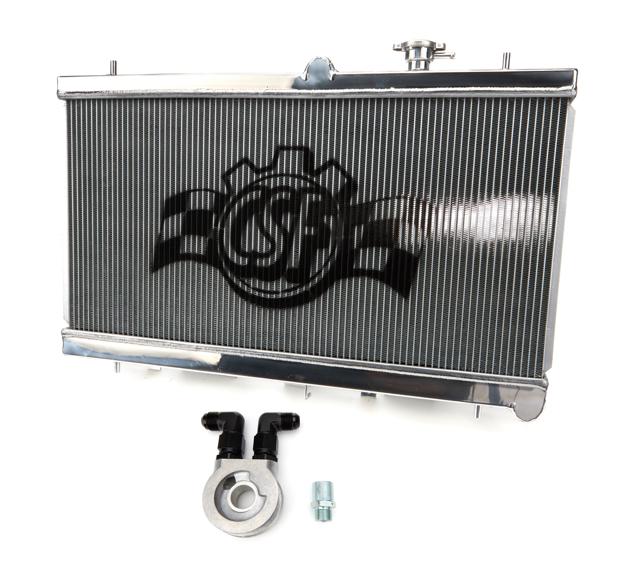 CSF All Aluminum Radiator with Oil Cooler - Subaru Impreza 2.5L- (02-07)