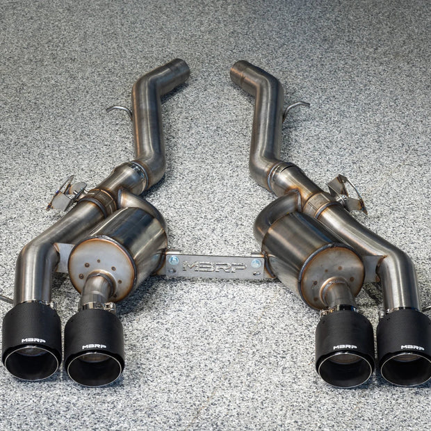 MBRP 2021+ BMW M3/M4 // (G80/G82)  3" Resonator Bypass & Axle-Back Exhaust